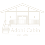 adohi cabin 2020 logo simple cream